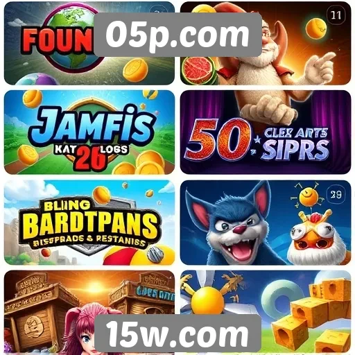Análise dos jogos populares disponíveis em 05p.com